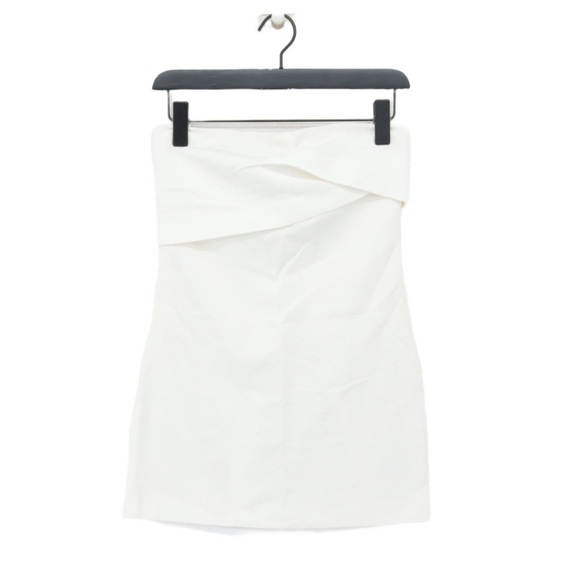 Zara Dresses & Skirts - Zara White Women's linen blend dress